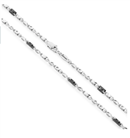 Necklace Zancan Man in Silver ESC054-N - ESC054-N